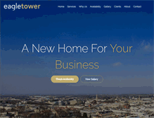 Tablet Screenshot of eagletower.co.uk